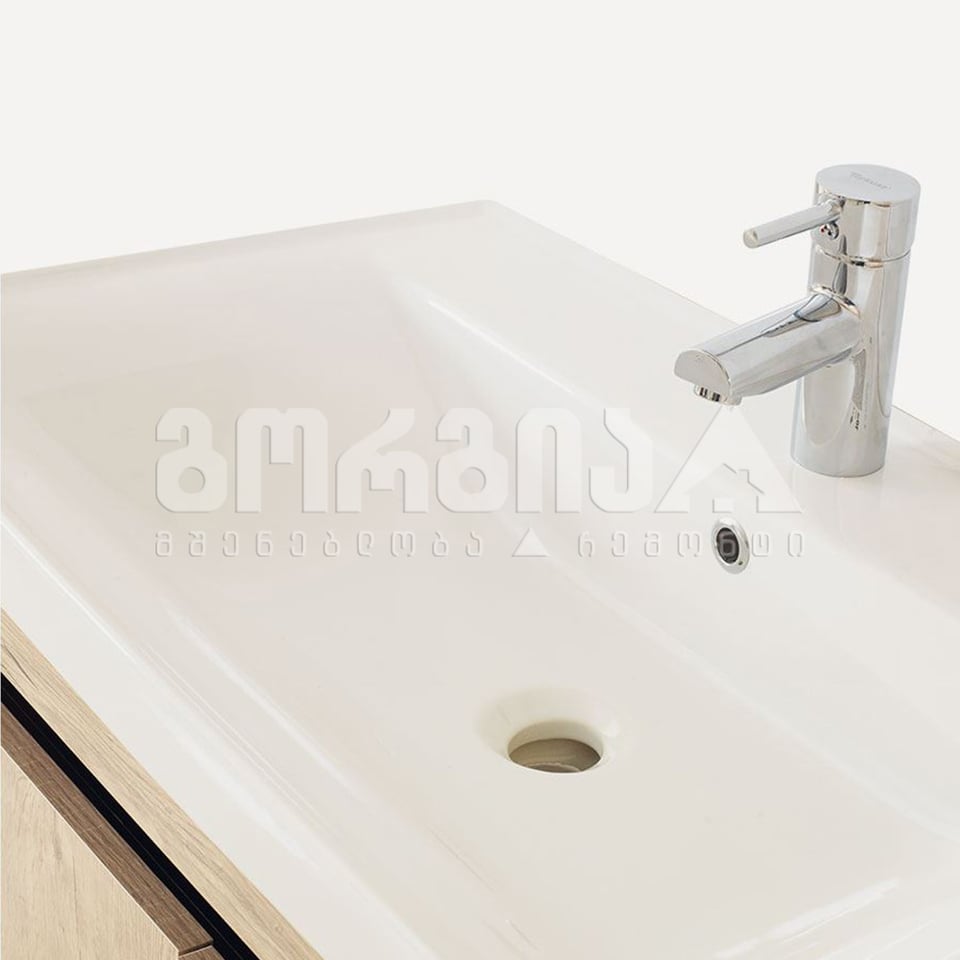 აბაზანის ავეჯის კომპლექტი AKASYA 80CM LEFKAS OAK