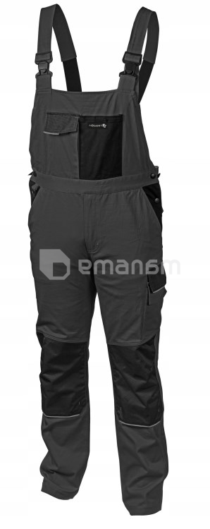 კომბინიზონი Hogert Edgar HT5K278 3XL ნაცრისფერი