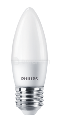 ნათურა PHILIPS LED E27 6W 620lm 827 B35