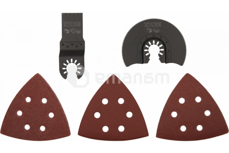 საცმების ნაკრები მულტიინსტრუმენტისთვის Ryobi RAKMT12KIT 12 ც