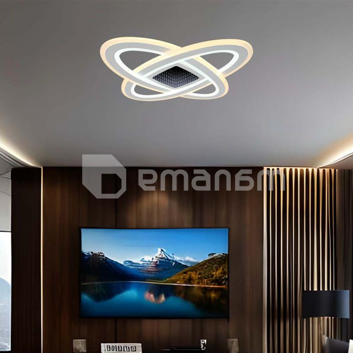 დეკორატიული ლედ განათება V-TAC 130W 620 620მმ 13600Lm დიმერით 3000 6500K 15360