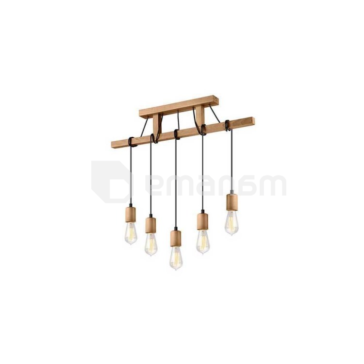 ჭაღი Lamkur LEON LLM 5.97 Olive 5xE27 60W