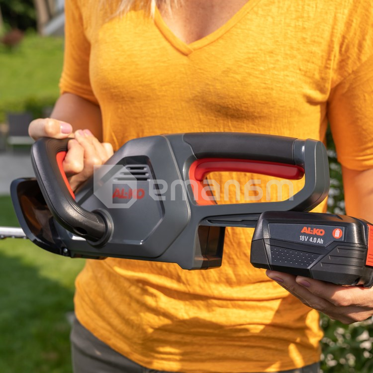 ბუჩქის საკრეჭი აკუმულატორის Al-Ko HT1845 BO Flex 18V