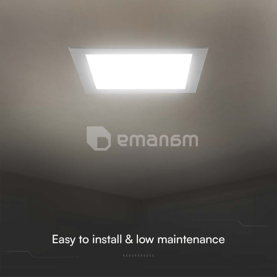პანელი LED V-TAC 3W 3000K ოთკუთხედი 10477