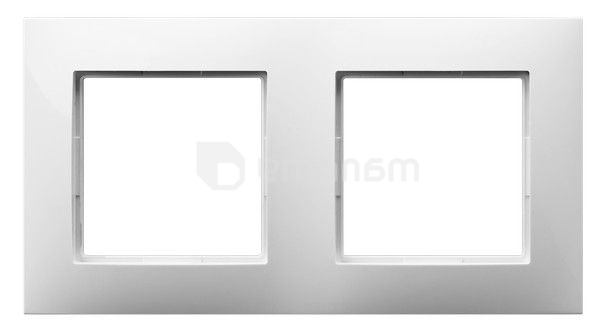 ჩარჩო Ospel Aria R-2U/00 2 განყოფილებიანი თეთრი