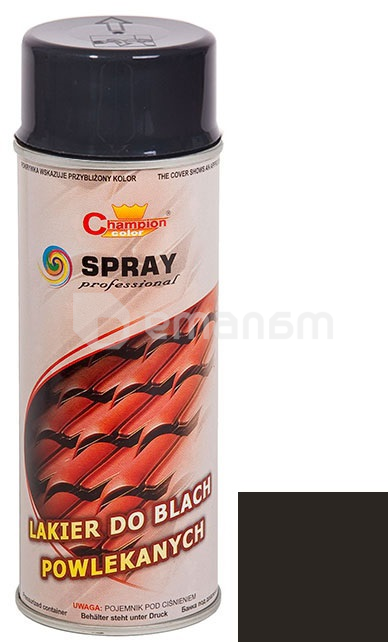 საღებავი-სპრეი სახურავისთვის Champion მუქი ყავისფერი 400 მლ