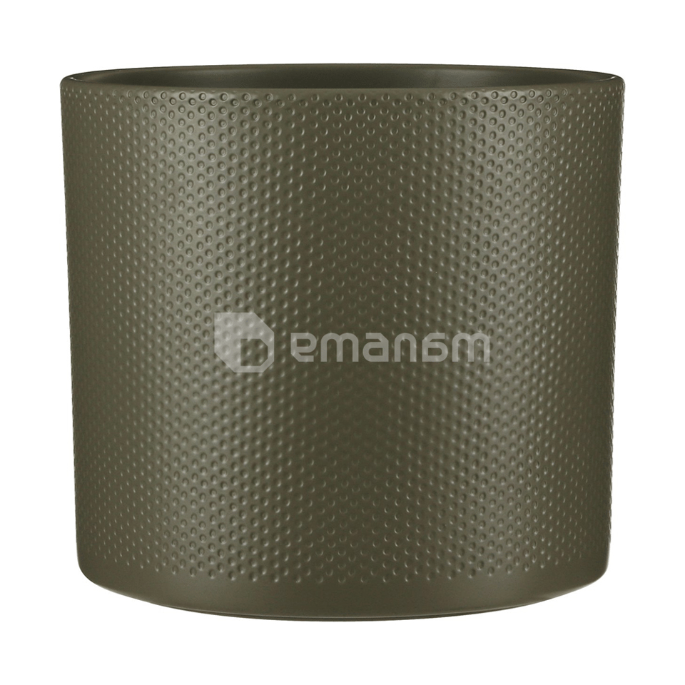 კერამიკული ქოთანი მწვანე Era 26x28 სმ