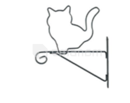 ყვავილების საკიდი Metallurgica Buzzi Wall Bracket Cat 29x32 სმ