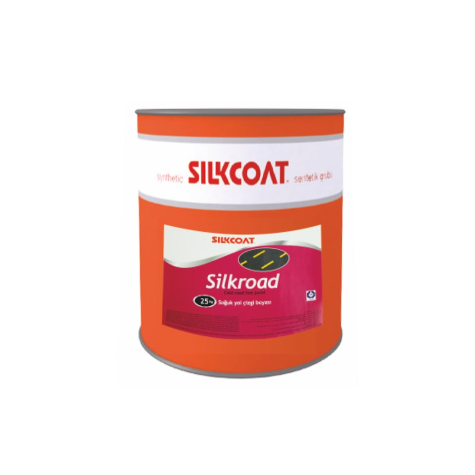 გზის მარკირების საღებავი Silkcoat 25კგ (ყვითელი)