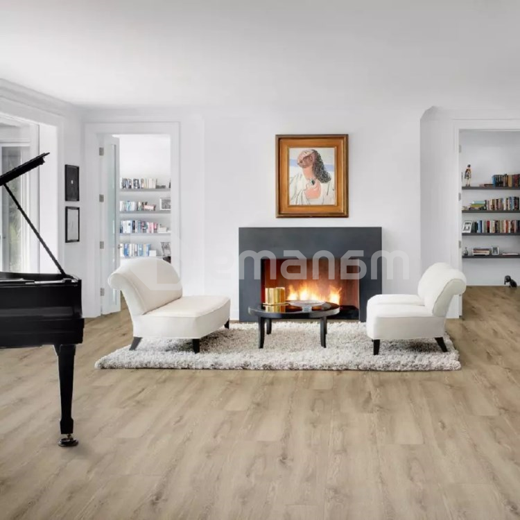 SPC ქვა-პოლიმერული საფარი Kronospan Kronostep Oak Sunrise 1280x192x4 AC4/32 4V