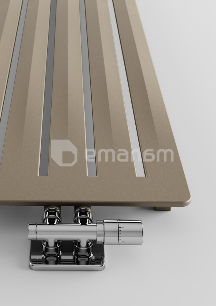 დეკორატიული რადიატორი Terma AERO V 1500/410 Quartz (SX)