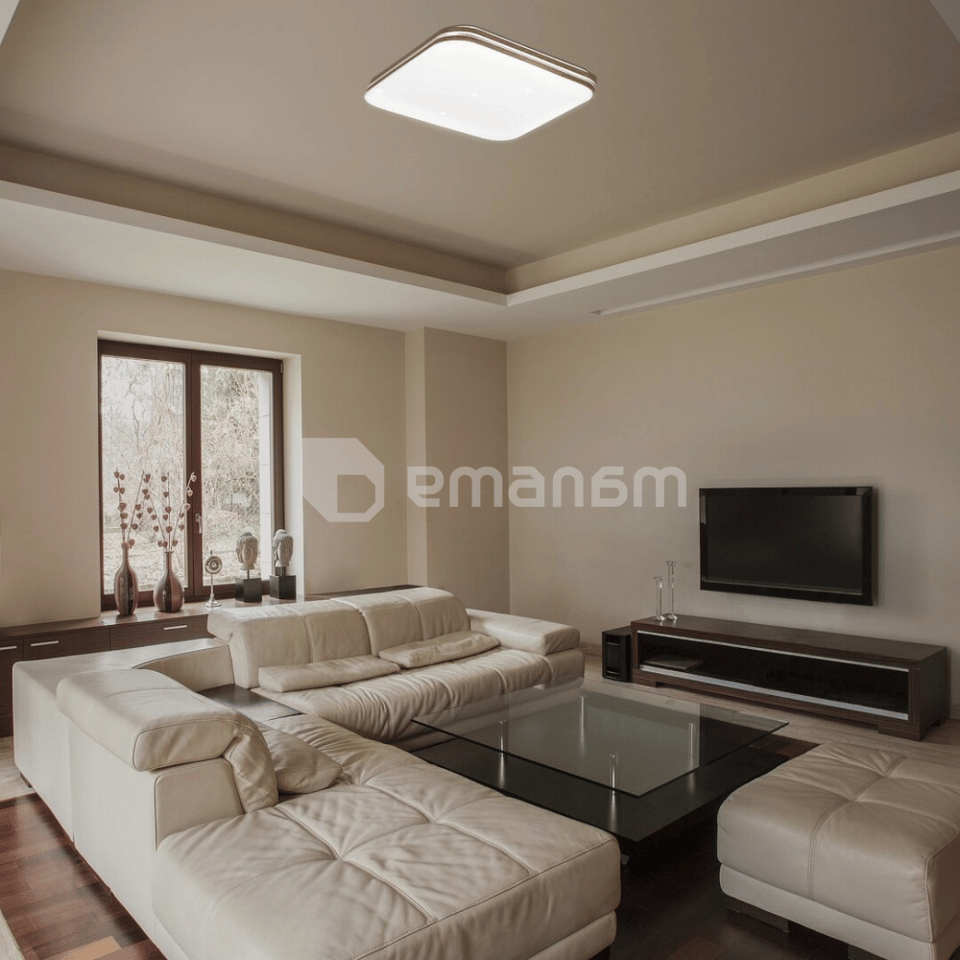 სანათი ჭერის Rabalux Oscar2 18W 3000K 71178 1170Lm 330 330 თეთრი