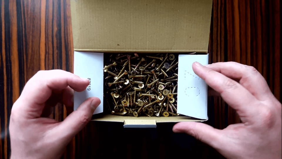 აკვაპანელის შურუპი წვეტიანი (SN 25) 4.2x25 მმ