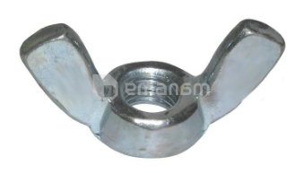 ქანჩი ყურებიანი Koelner DIN315 M10 6 ც B-315-10-ZN/6