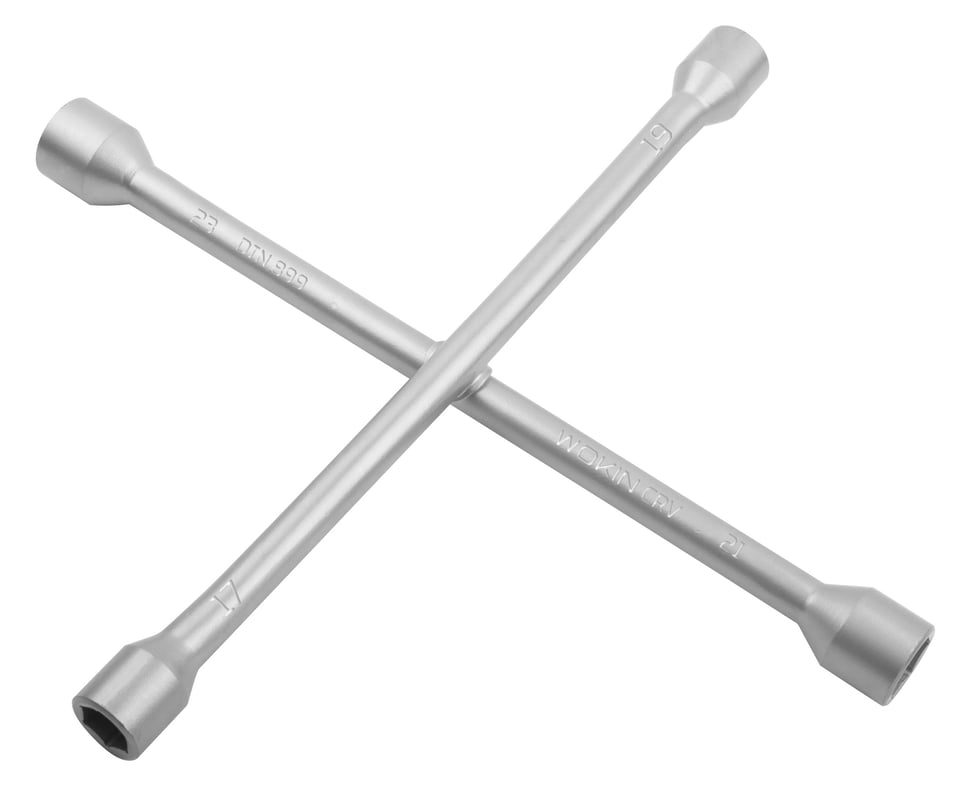 ჯვარედინი ქანჩის გასაღები Wokin 152114, 14″, Cross RIM Wrench, Silver