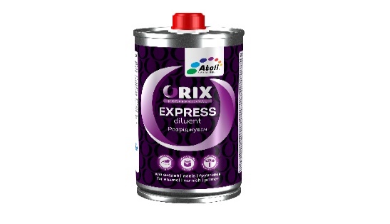 0,45 ლ გამხსნელი Orix ექსპრესი