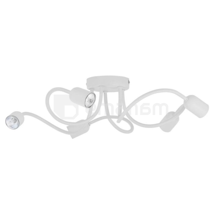 ჭაღი TK Lighting GU10 5x MAX 10W GRACJAN თეთრი 3431 TK-L