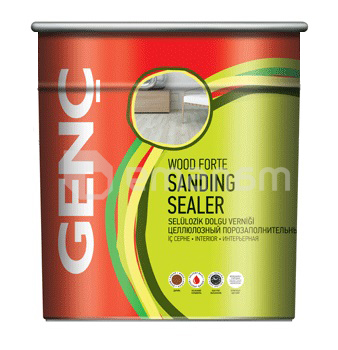 ნიტროლაქის გრუნტი Genc Wood Forte Sanding Sealer 3 კგ