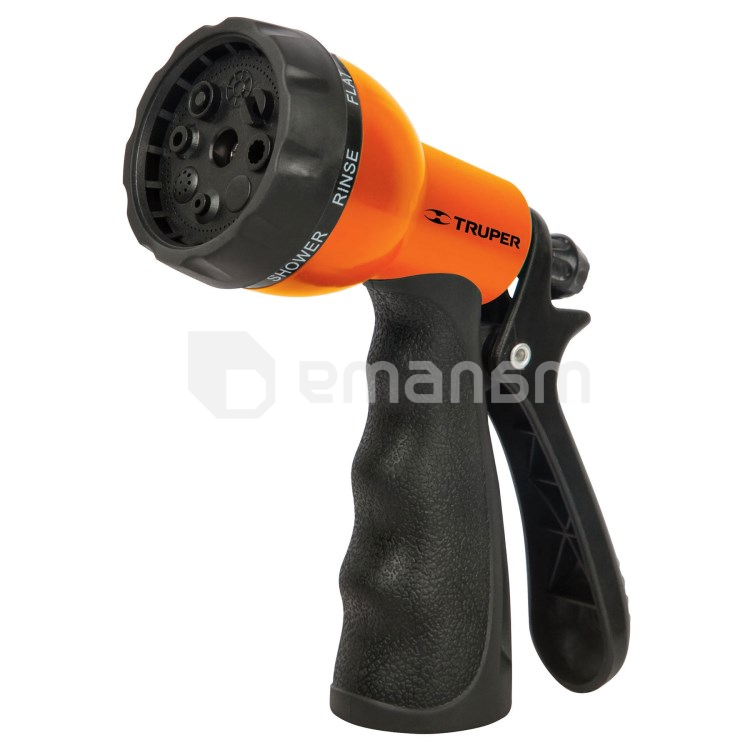 პისტოლეტი სარწყავი პლასტმასის 8 რეჟიმი Truper PR-409