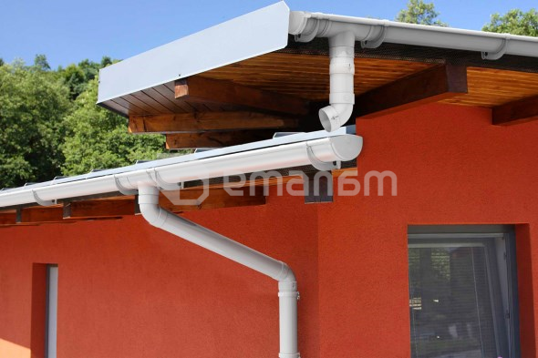 ცალუღი მილის Giza 85 მმ თეთრი (10.120.21.001)