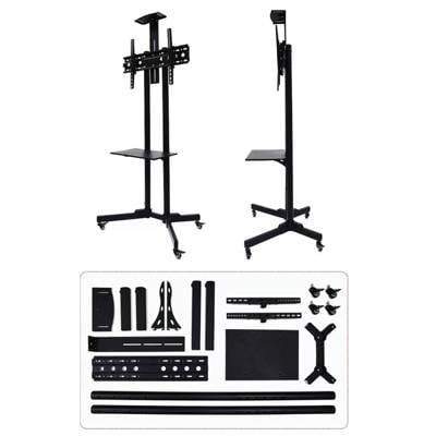 ტელევიზორის საკიდი Allscreen C1500, 32"-65", TV Mount With Roller, Black