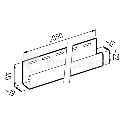 თამასა-J VOX Nature SVP-15 J-TRIM მუხა ვინჩესტერი 3.05 მ