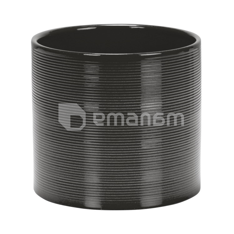 კერამიკული  ქოთანი ყვავილებისთვის Scheurich GLASS GREY 10/828