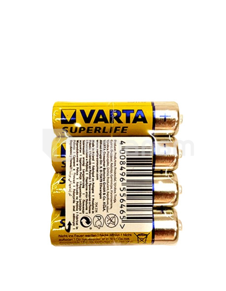 ელემენტი მარილოვანი VARTA Superlife AA Varta 1.5 V 4 ც