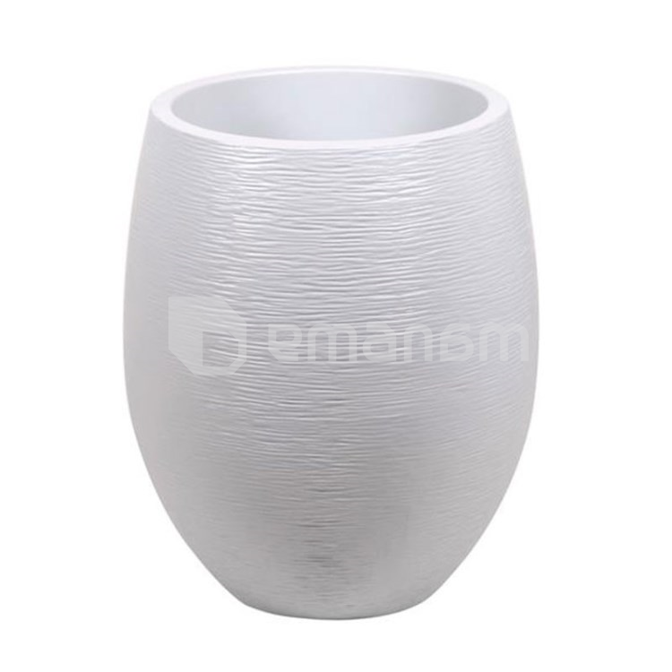 ქოთანი პლასტმასის EDA Plastiques POT EGG GRAPHIT DIAM 50x60სმ 53ლ