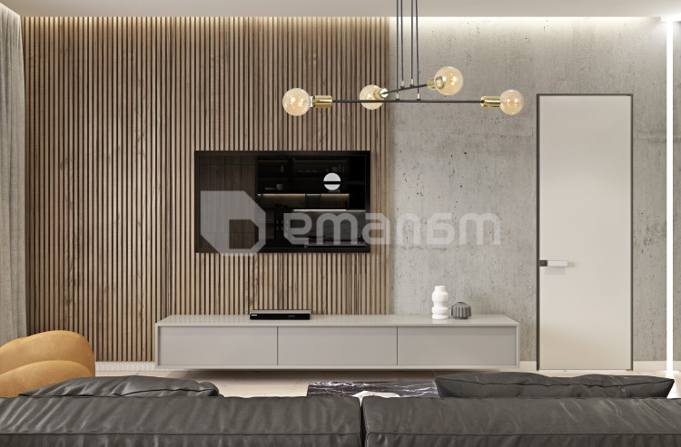 ჭაღი EMIBIG VESIO 4 E27 4x MAX 60W შავი