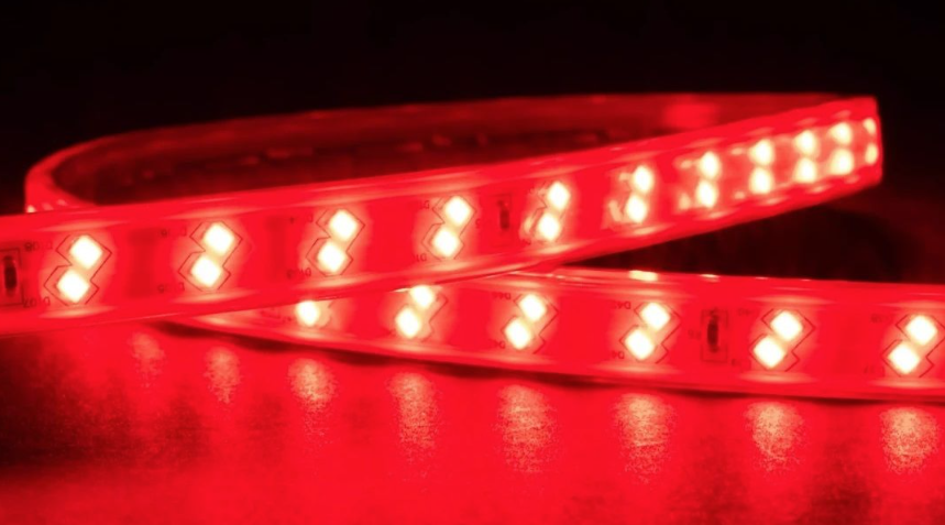 ლედ განათება ACK 6W/მ 6500K 220V 15Lm IP65 წითელი