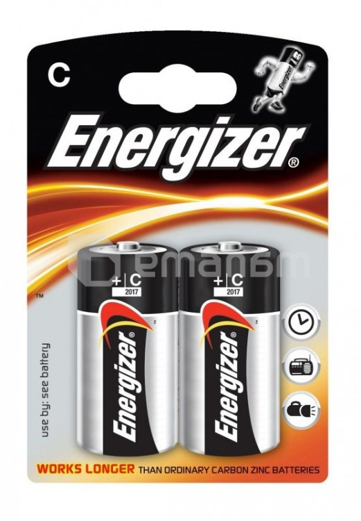 ელემენტი Energizer Alkaline C LR14 2 ც