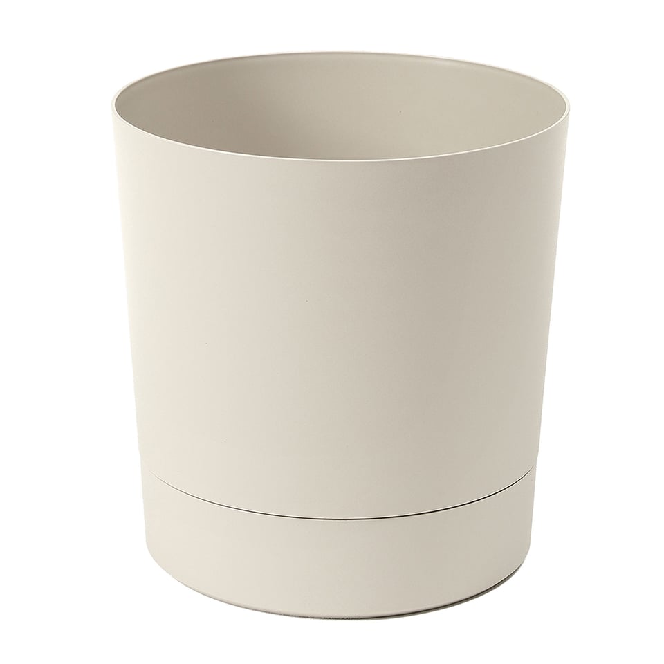 ქოთანი ყვავილის Lamela AURA 200 recycled planter with stand - beige 4,7L