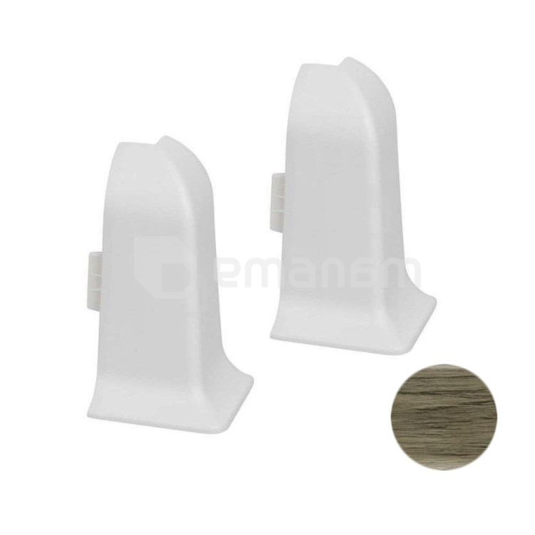გარე კუთხე პლინტუსის Salag PVC Universal NG ვინტაჟი