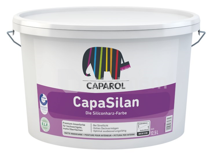 საღებავი ინტერიერის Caparol CapaSilan 12.5 ლ