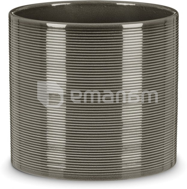 ქოთანი ყვავილის კერამიკული Scheurich 828/23 Glass Grey 23x21 სმ