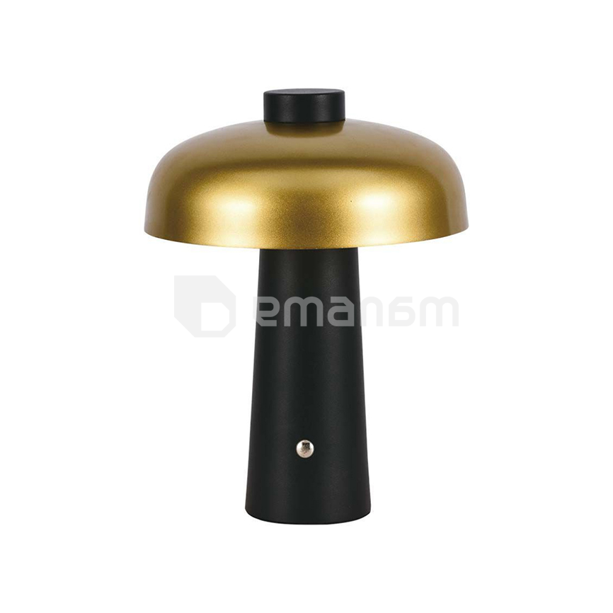 მაგიდის სანათი V-TAC LED 3W 3000К 200Lm შავი ოქროსფერი 7946