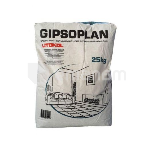 ბათქაში თაბაშირის სტარტი Litokol Gipsoplan 25 კგ
