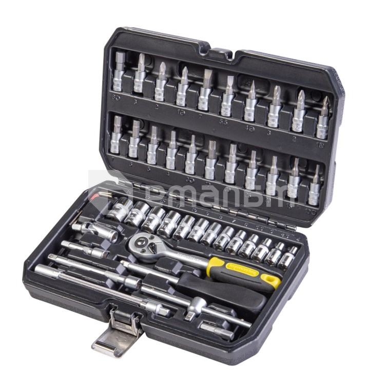 ინსტრუმენტების ნაკრები Topmaster 339203 1/4" 46 ც