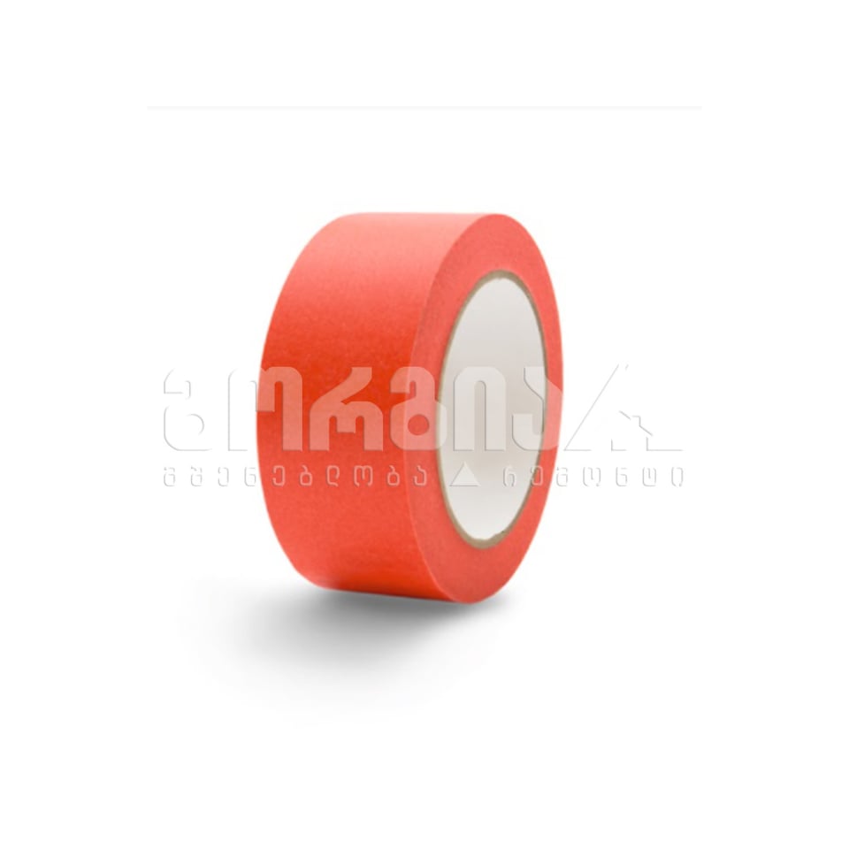 ქაღალდის წებვადი ლენტი  96075002 "50მმ*50მ წითელი