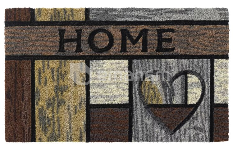 ფეხსაგები Hamat Ruco Style Wooden heart 45x75 სმ