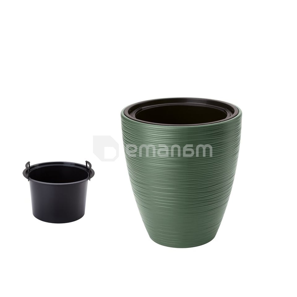 ქოთანი ყვავილის FORM-PLASTIC Gobi 30 Green tea