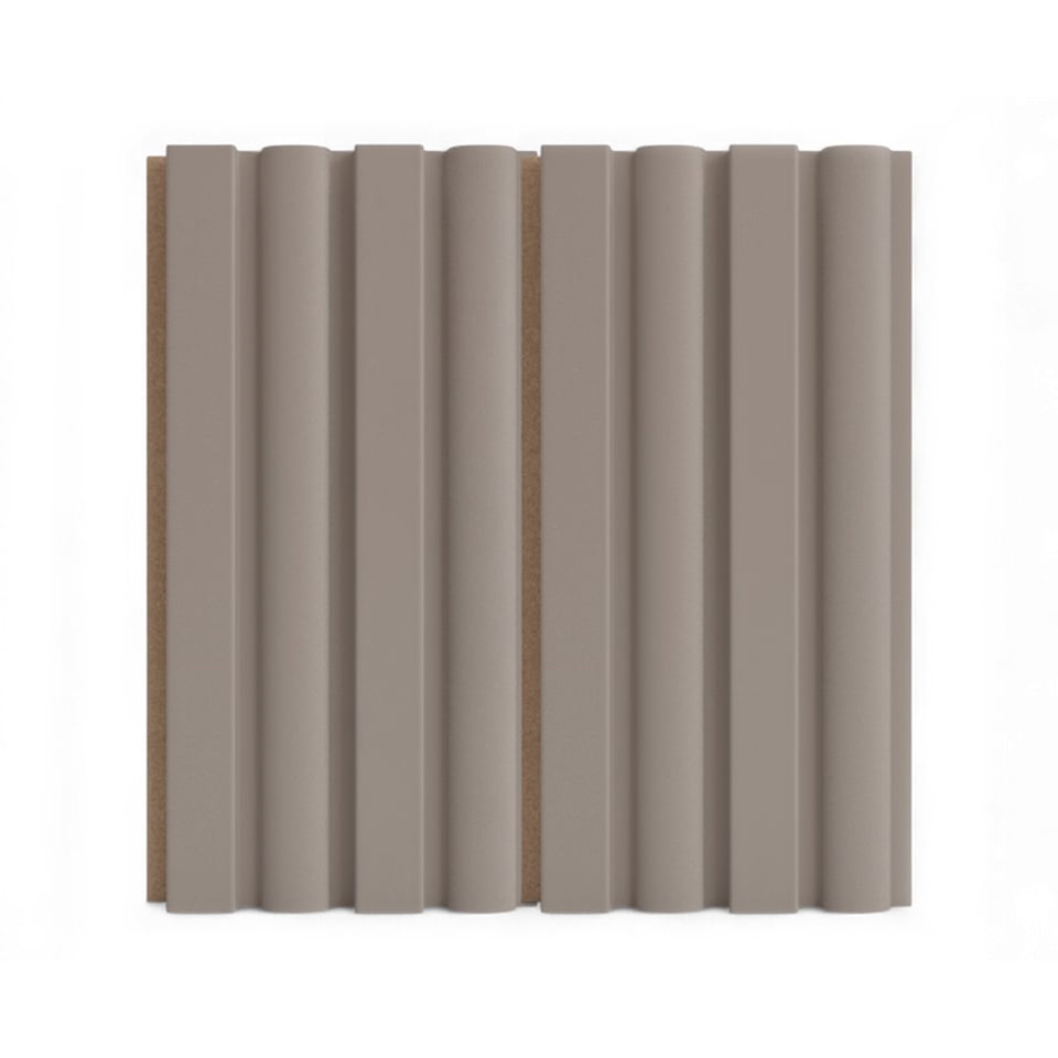 კედლის პანელი MDF SOFT TOUCH (1214) 280*12*0.14სმ CAPPUCINO