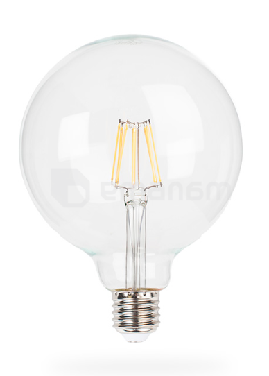 ნათურა LED New Light E27 10W 3000K G125 CL