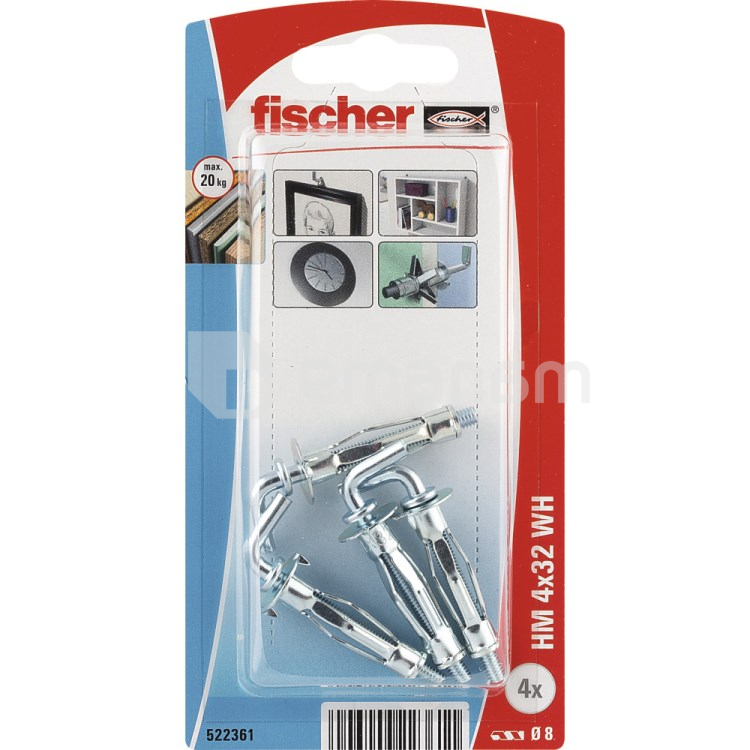 ანკერი Fischer HM-H 4x32 4 ც.
