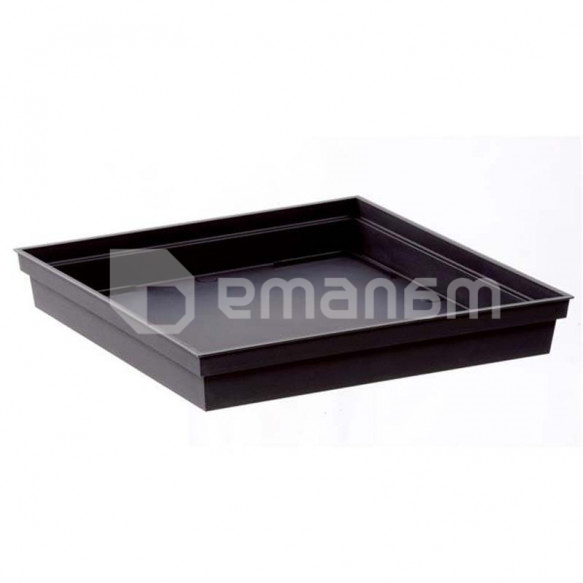 დასადგამი ქოთნის EDA Plastiques SOUCOUPE TOSCANE CARREE 32,6სმ