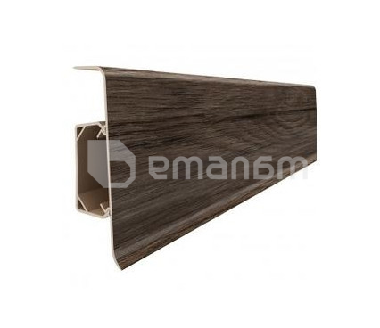 პლინტუსი VOX PVC Esquero E-623 2.5 მ. მუხა მუქი