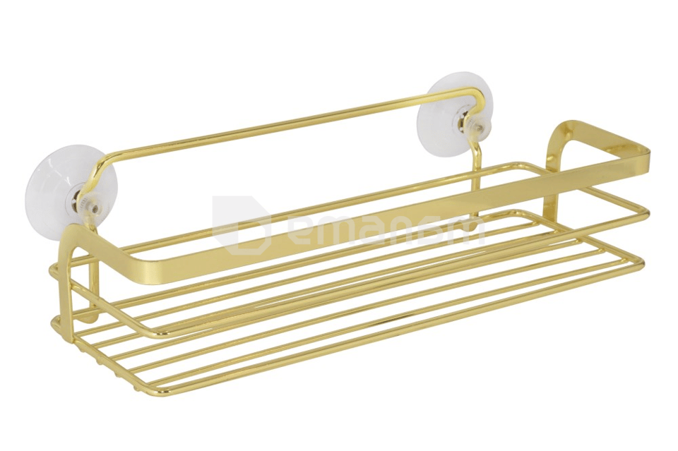 აბაზანის თარო ოთხკუთხედი Bisk Niagara Gold