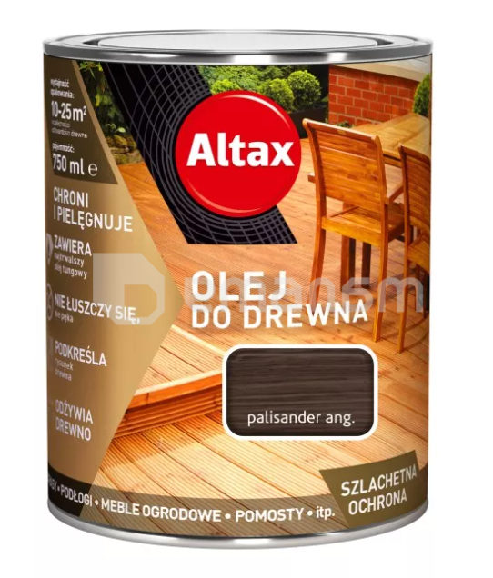 ზეთი ხის Altax ინგლისური პალისანდრი 750 მლ