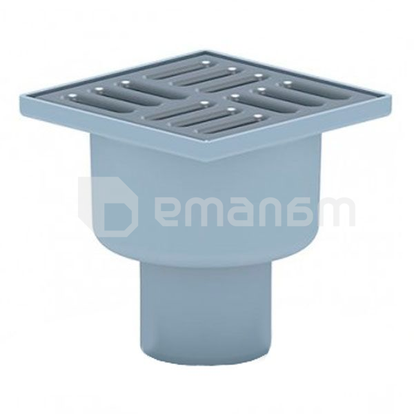 ტრაპი ბადე უჟანგავი ფოლადისგან   ANI PLAST 50 10x10 TA5202EU